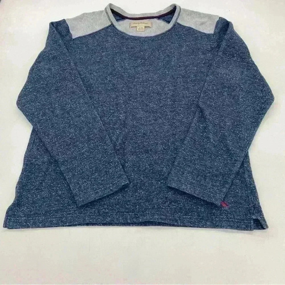Tommy Bahama Beach Crewneck Pullover Blue/Gray Size L - Picture 1 of 10